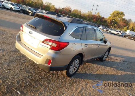 2016 Subaru Outback 2.5I Premium z USA, uszkodzony, nr VIN 4S4BSACC9G3288975